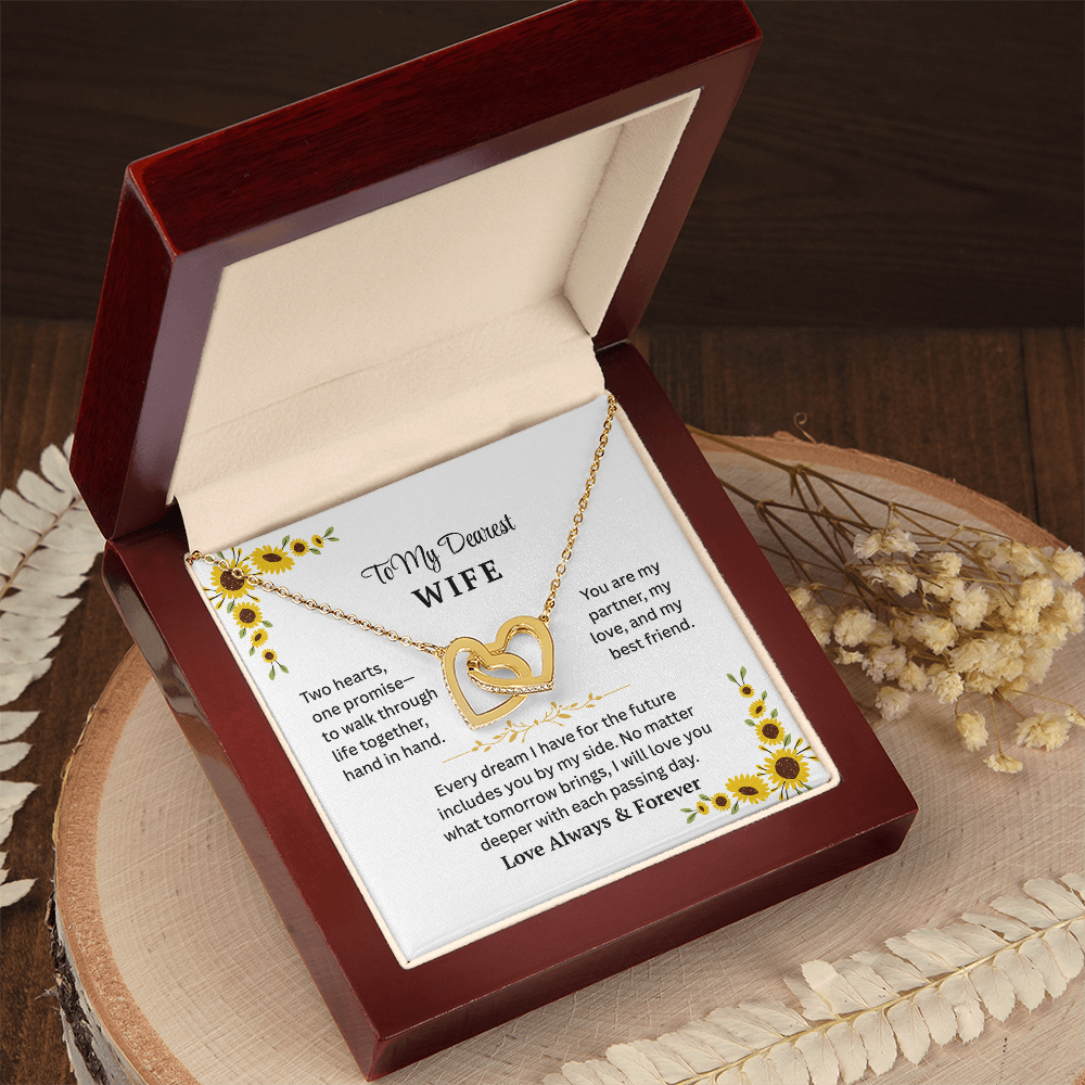 To My Wife - Necklace Gift Set - PZ005