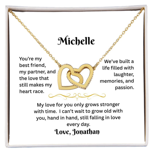 Interlocking Heart Gold 1