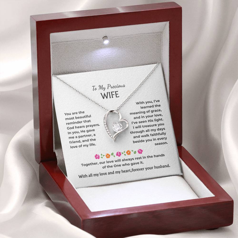 To My Wife - Forever Love Necklace - HS006
