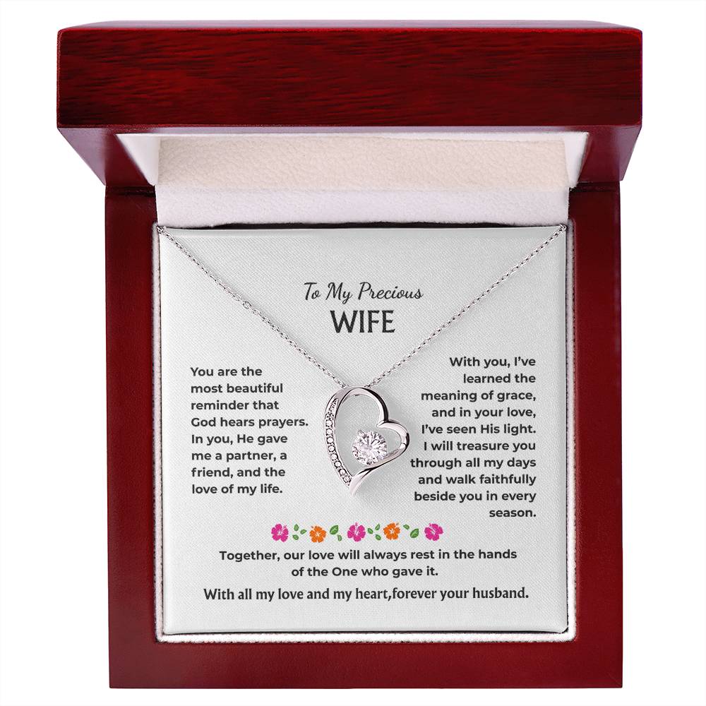 To My Wife - Forever Love Necklace - HS006