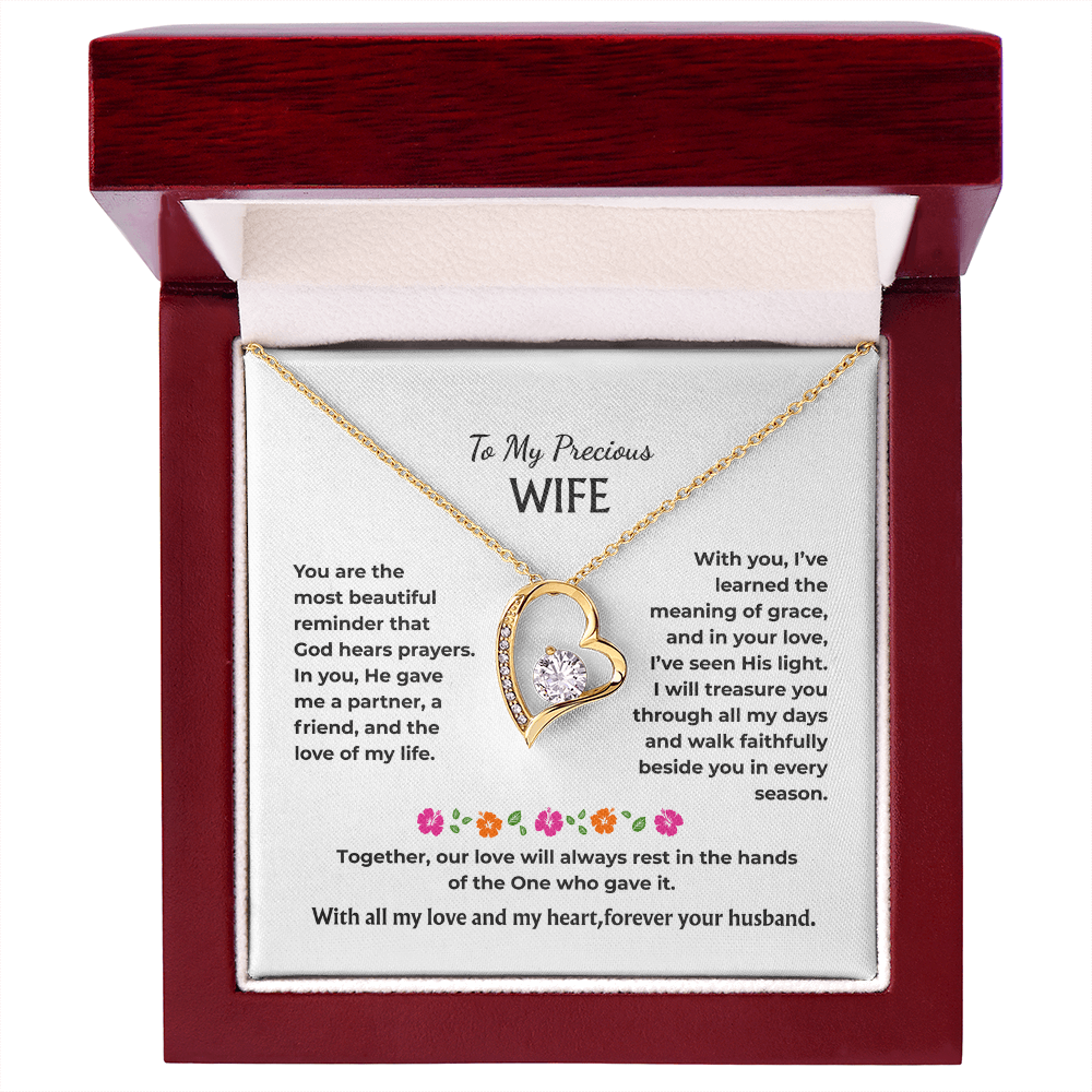 To My Wife - Forever Love Necklace - HS006