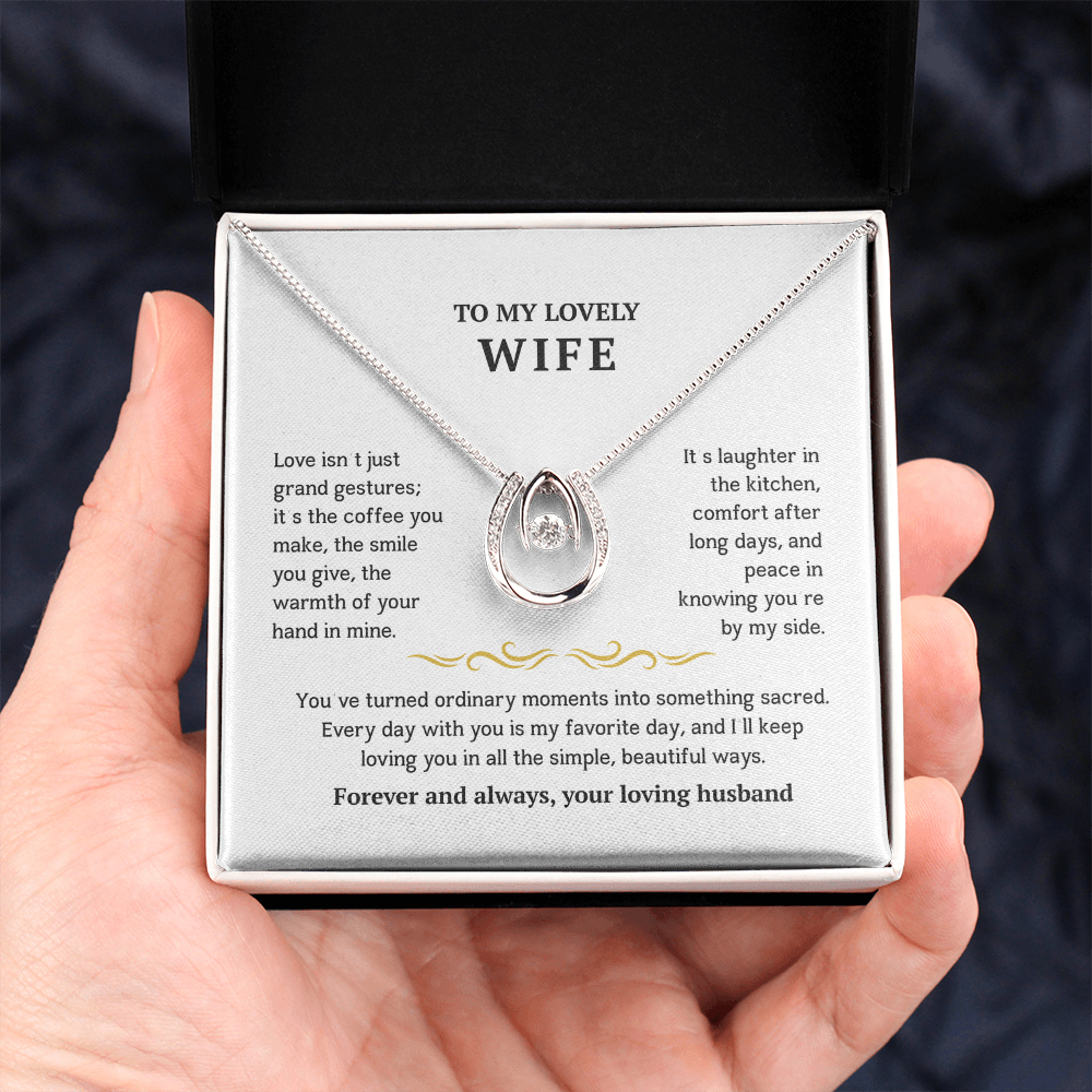 To My Wife - Necklace Gift Set - CB003