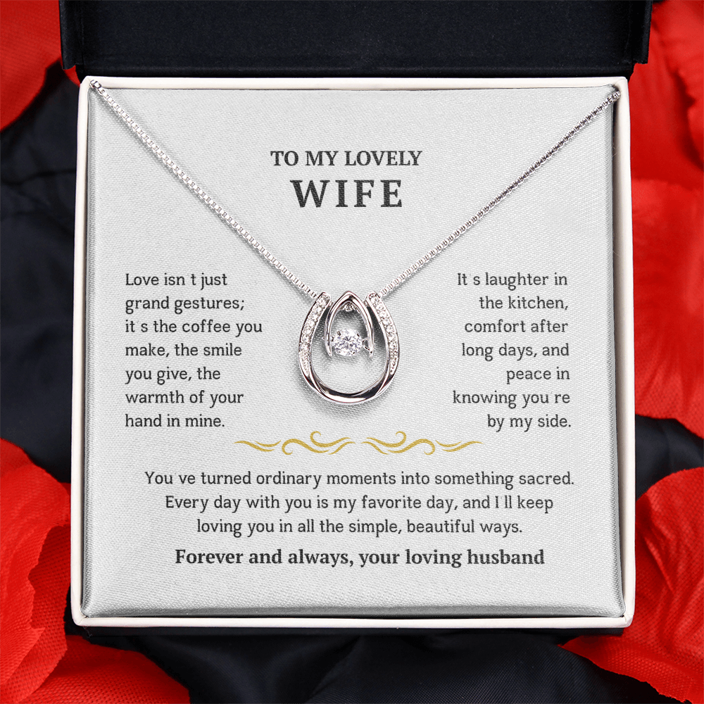 To My Wife - Necklace Gift Set - CB003