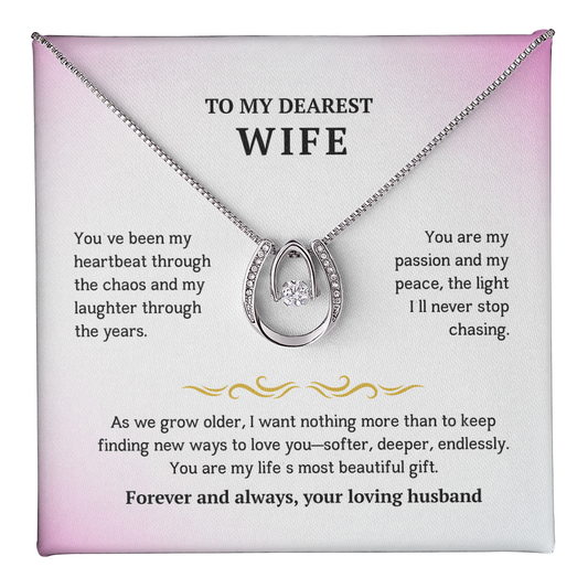 To My Wife - Necklace Gift Set - CB002