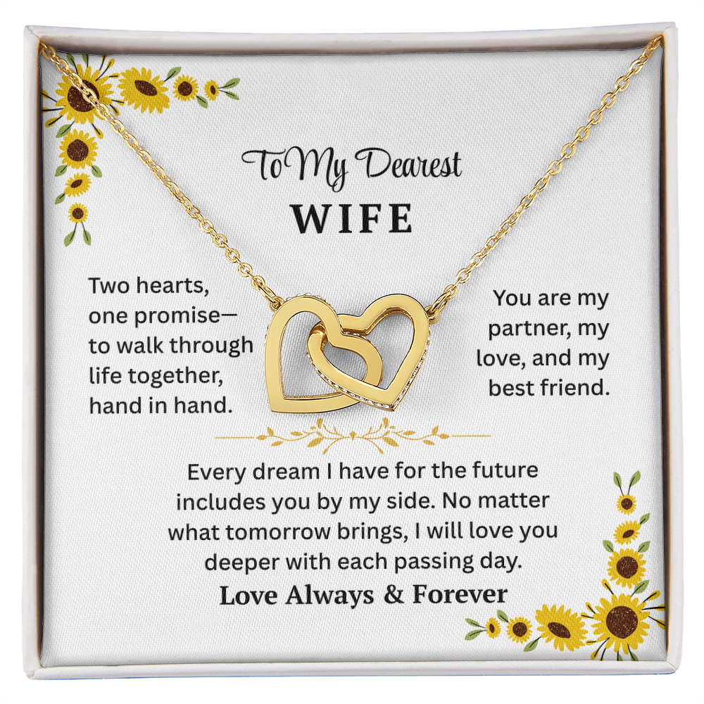 To My Wife - Necklace Gift Set - PZ005