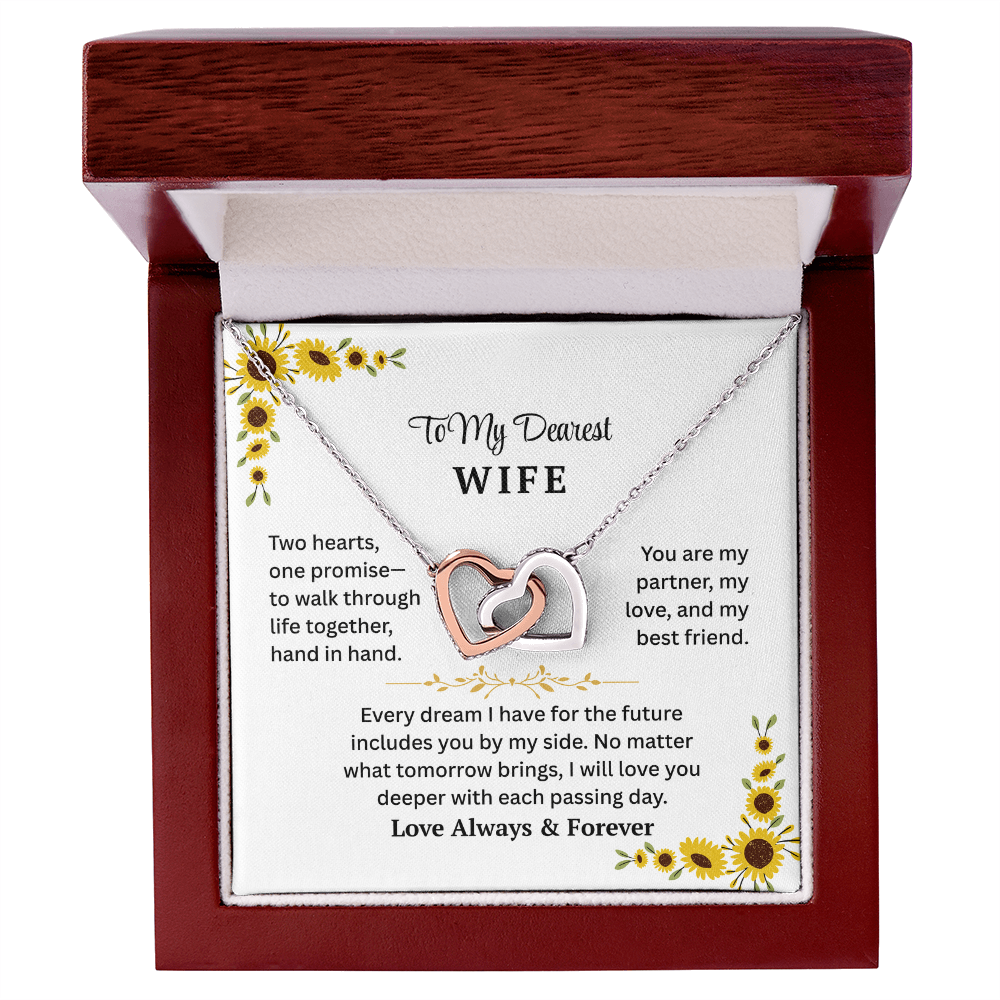 To My Wife - Necklace Gift Set - PZ005