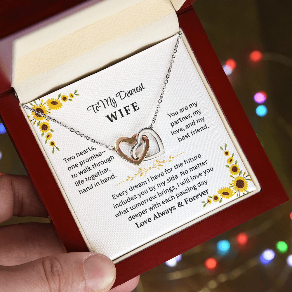 To My Wife - Necklace Gift Set - PZ005