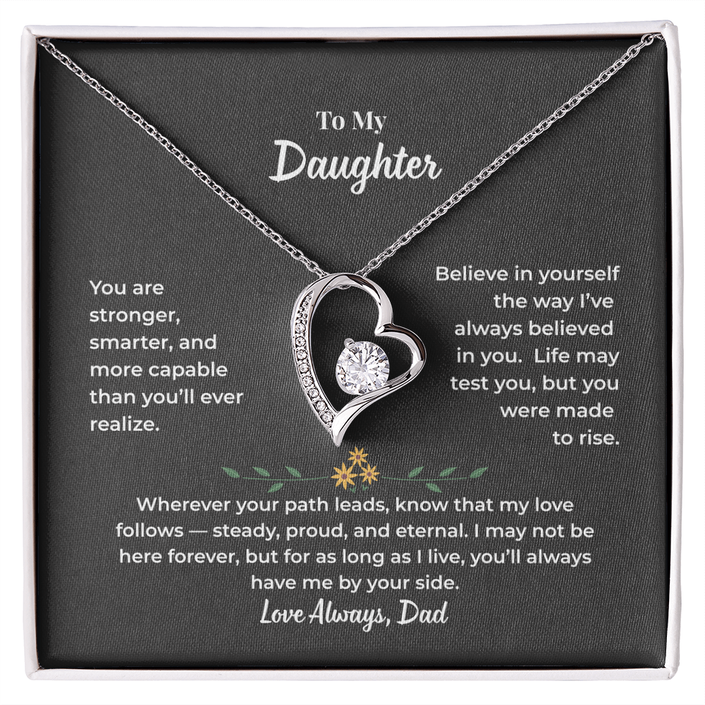 To My Daughter - Love Dad - Necklace Gift Set - HS010