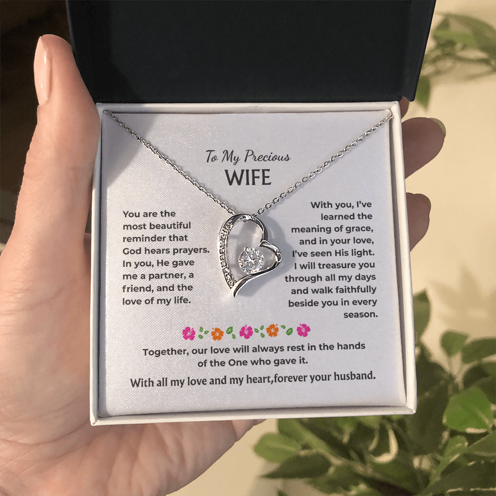 To My Wife - Forever Love Necklace - HS006