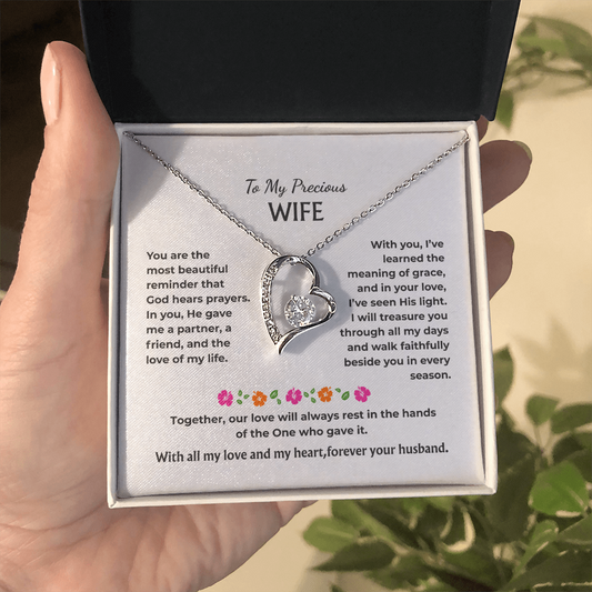 To My Wife - Forever Love Necklace - HS006