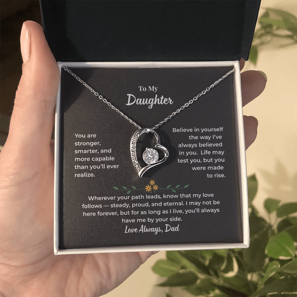 To My Daughter - Love Dad - Necklace Gift Set - HS010