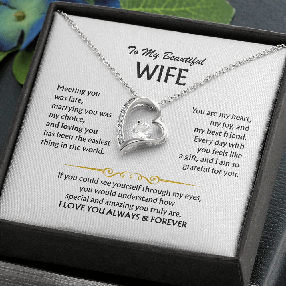 To my wife i love you always forever gift set - ss01