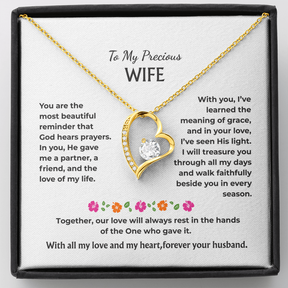 To My Wife - Forever Love Necklace - HS006