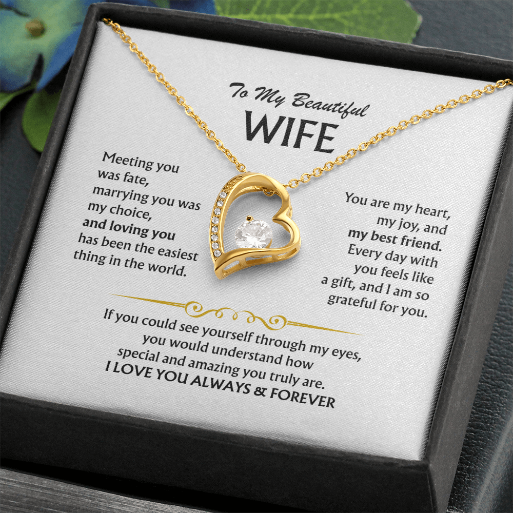 To my wife i love you always forever gift set - ss01