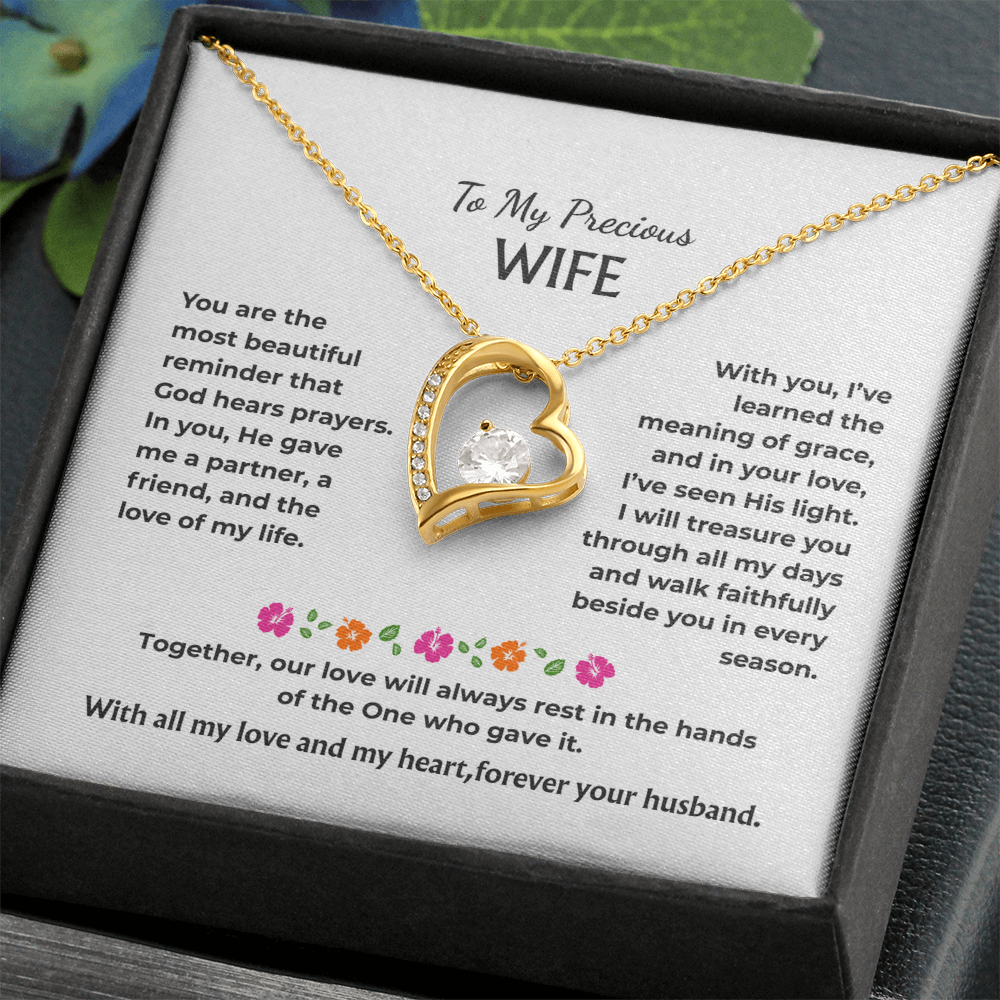 To My Wife - Forever Love Necklace - HS006